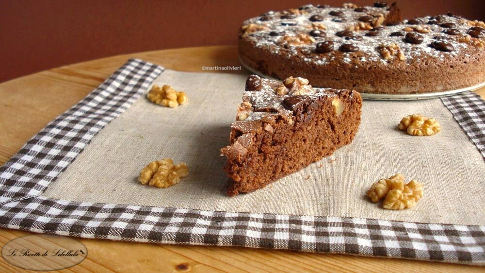 Walnuss-Schokoladenkuchen