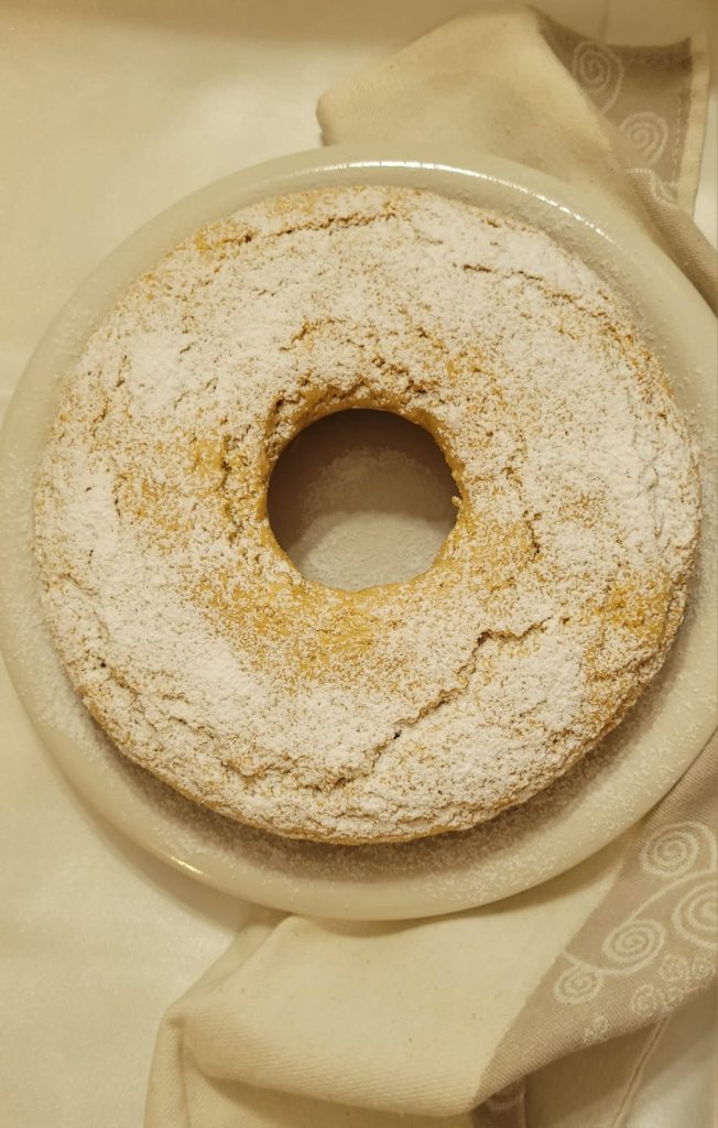 Veganer Kranz in der Heißluftfritteuse