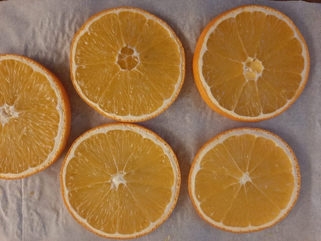 Orangenscheiben