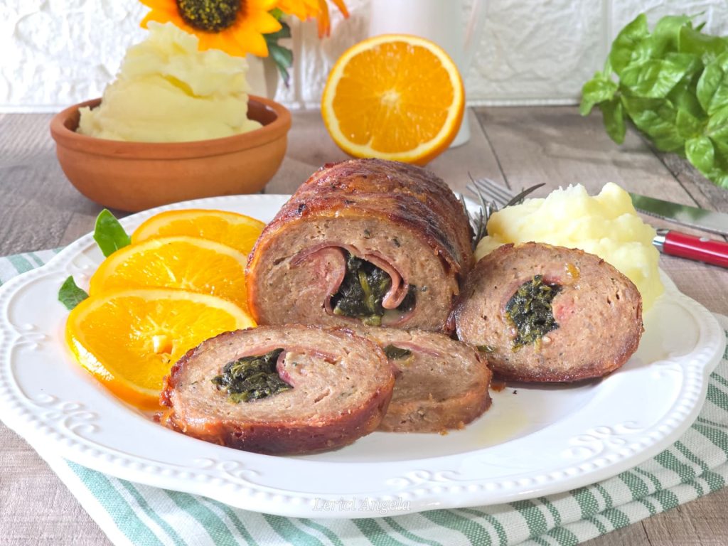 Hackbraten im Speckmantel