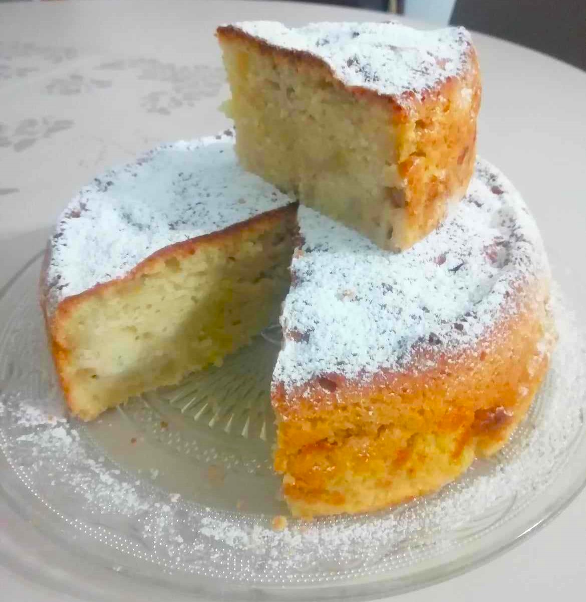 ZITRONEN-BANANEN-KUCHEN mit Heißluftfritteuse