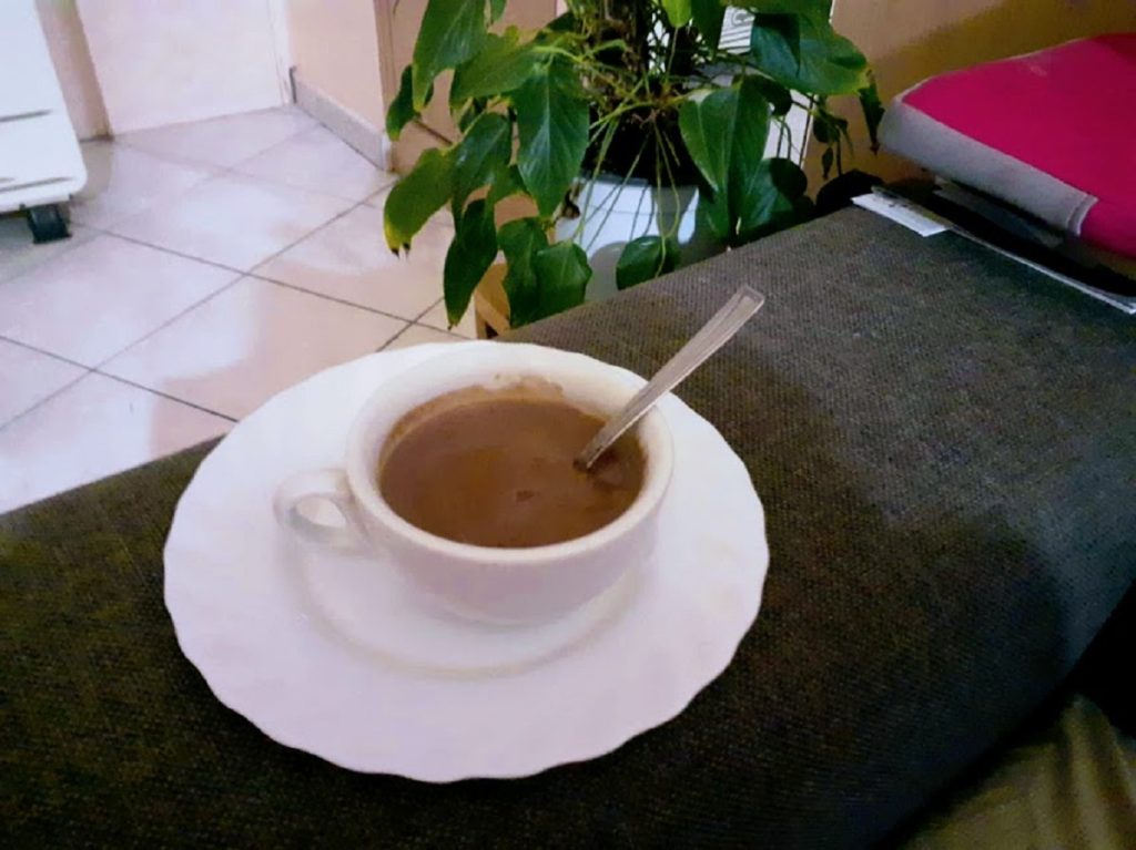 Scharfe Nutella-Schokoladenmousse