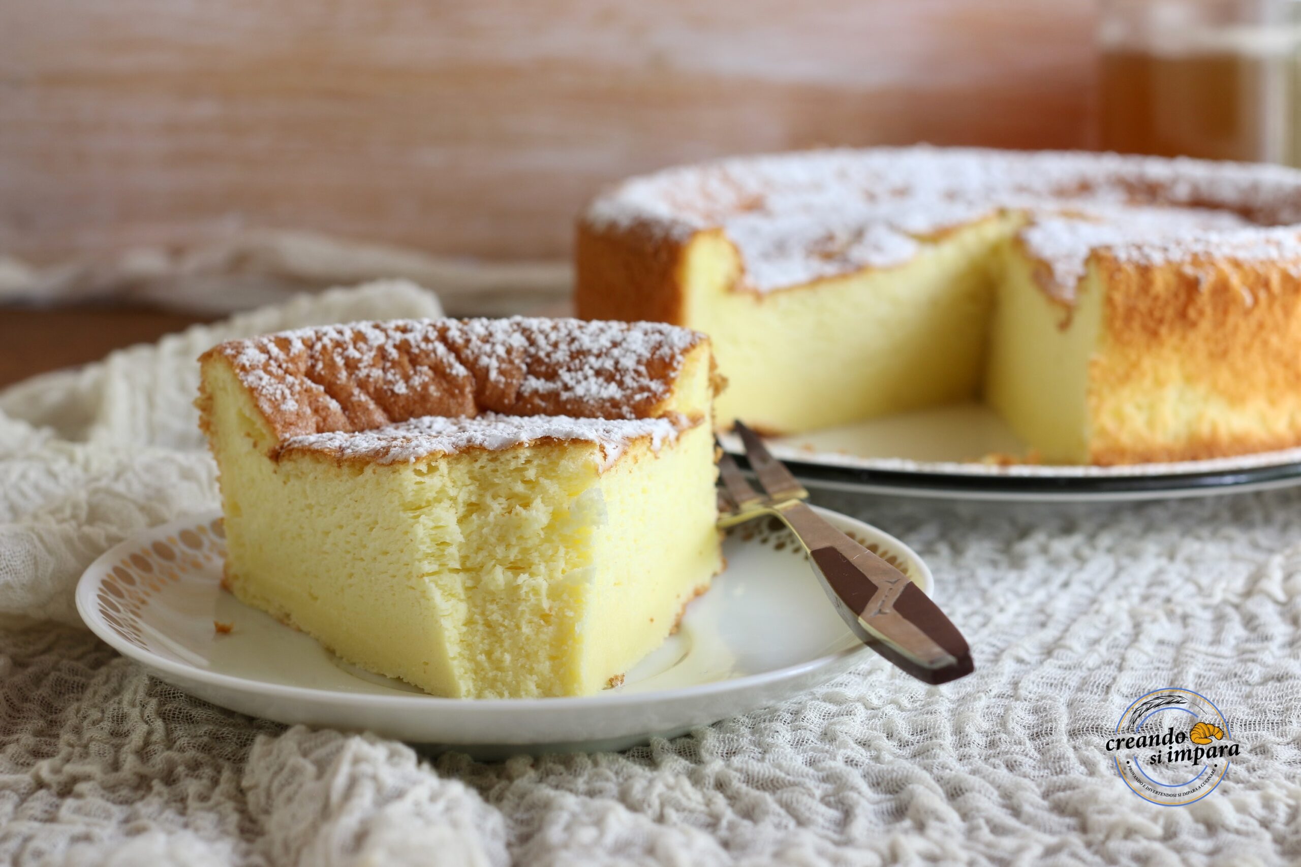 Japanischer Baumwollkäsekuchen