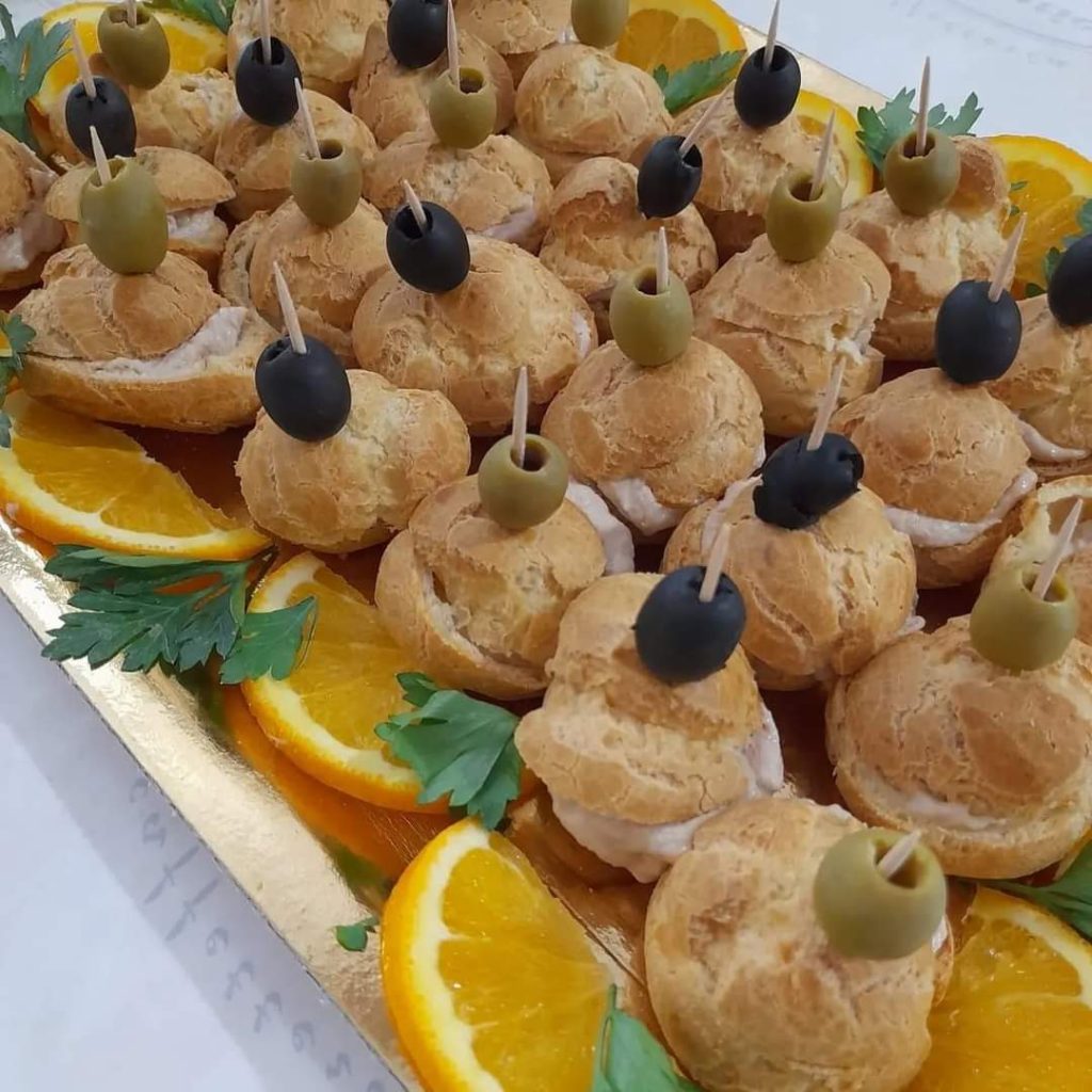 Herzhafte Windbeutel für Vorspeisen und Fingerfood