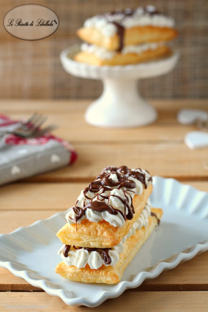 Blätterteig mit Mascarpone und Nutella