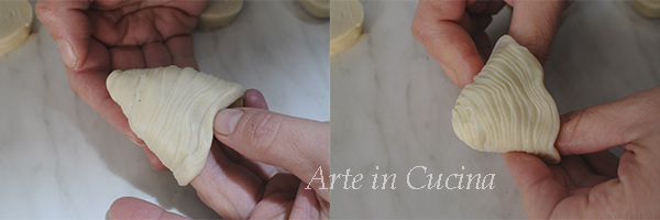 Neapolitanische Blätterteigkekse mit Nutella vickyart arte in cucina