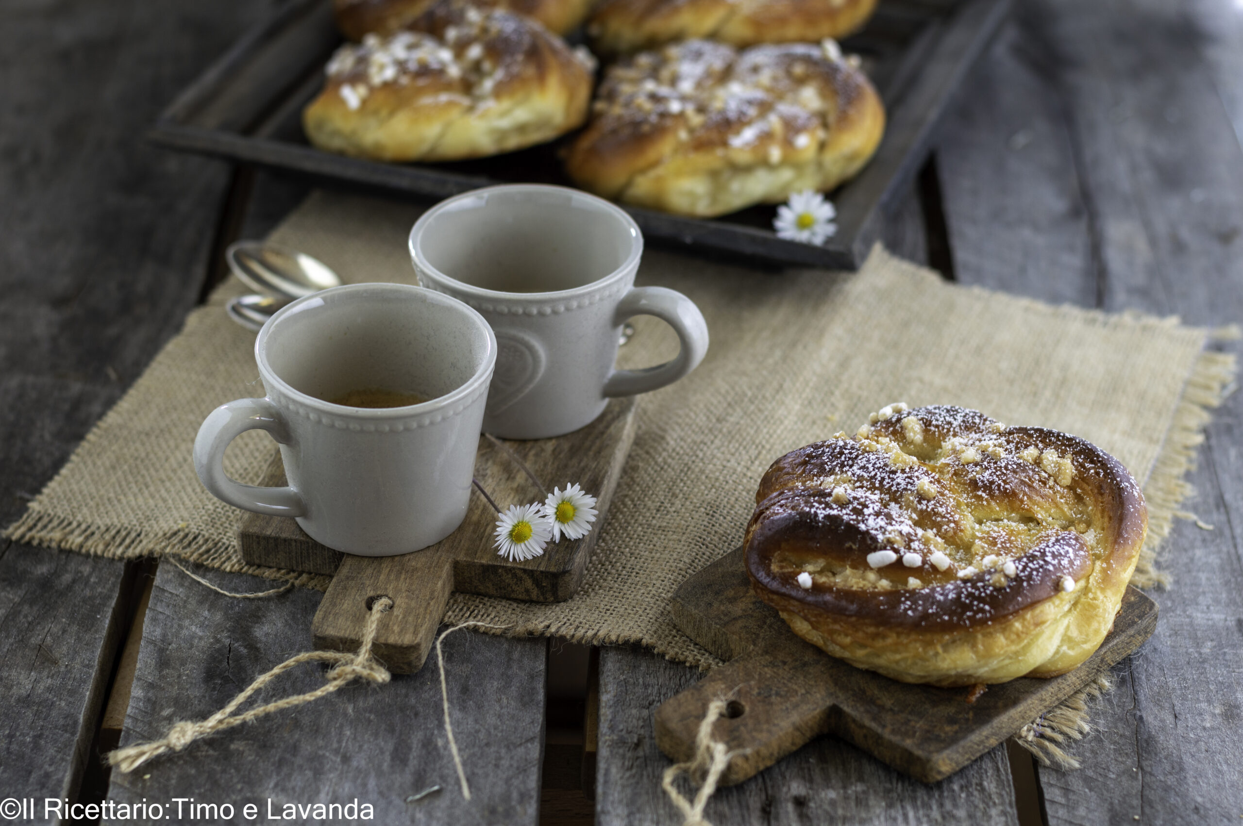 Blätterteig-Brioche