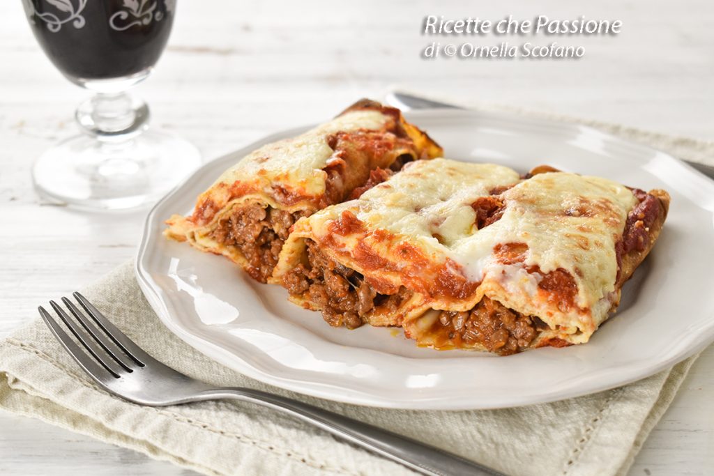 Rezept Cannelloni aus Crêpes mit Ragù