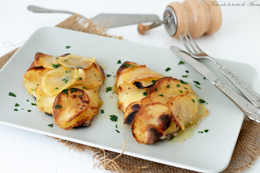 dorade in kartoffelkruste