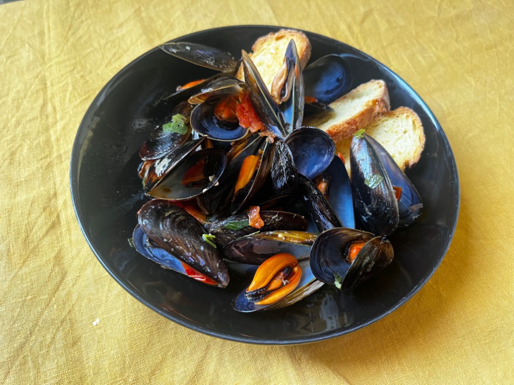 impepata pepata muscheln tomate