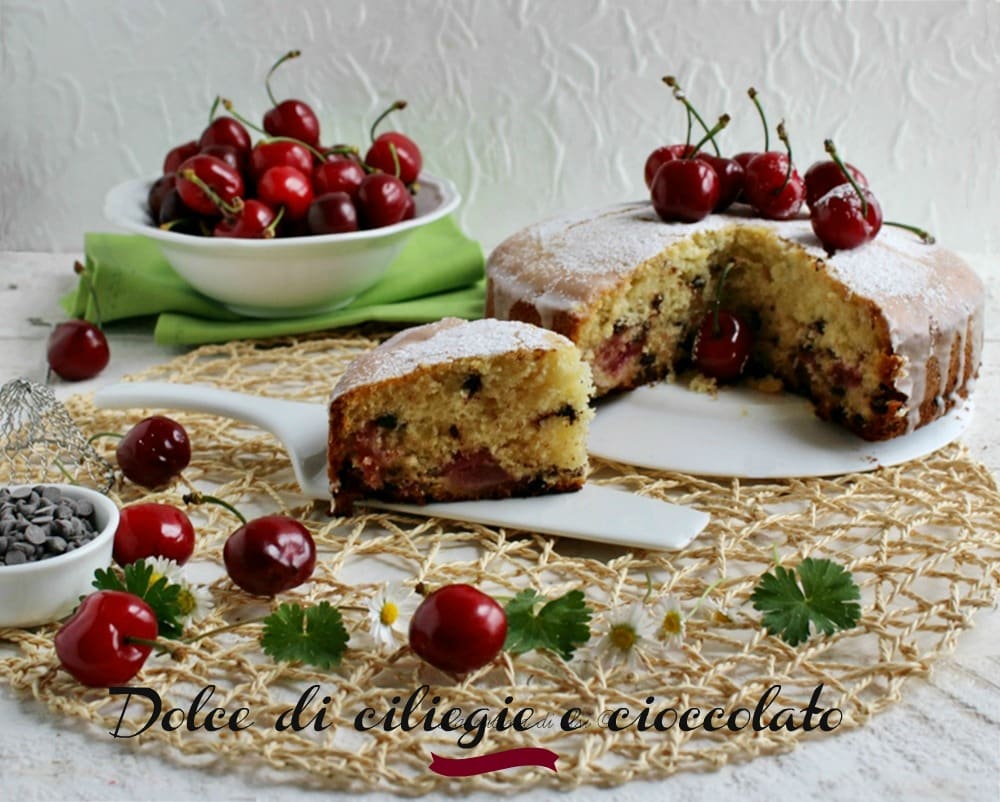 einfacher Kirsch-Schokoladenkuchen