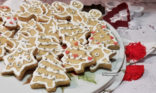 Weihnachtliche Gewürzkekse