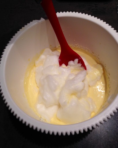 vorsichtig umrühren