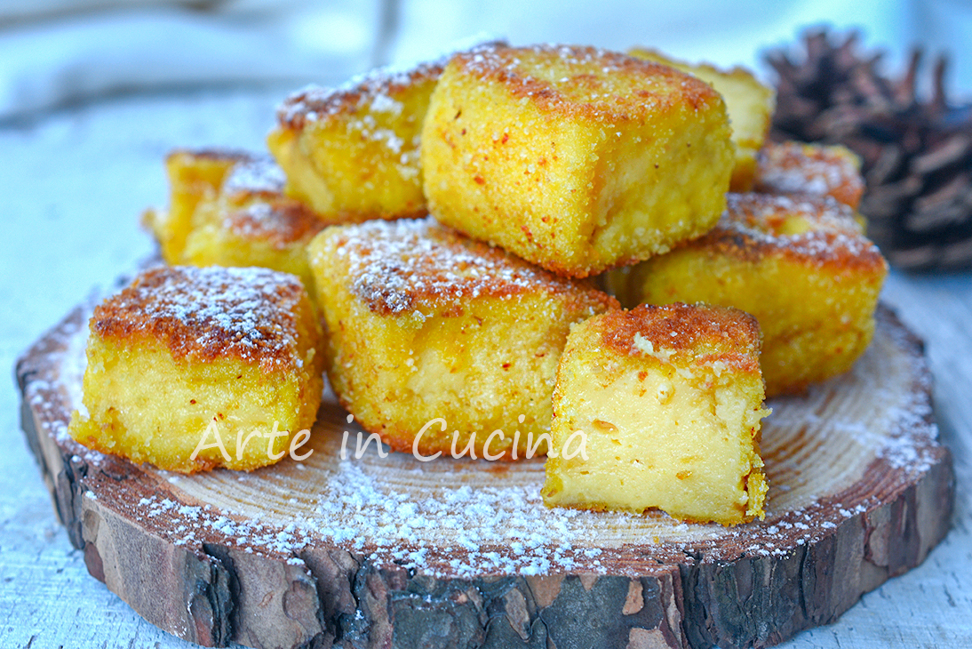 Frittierte Creme oder Cremini, Rezept aus den Marken