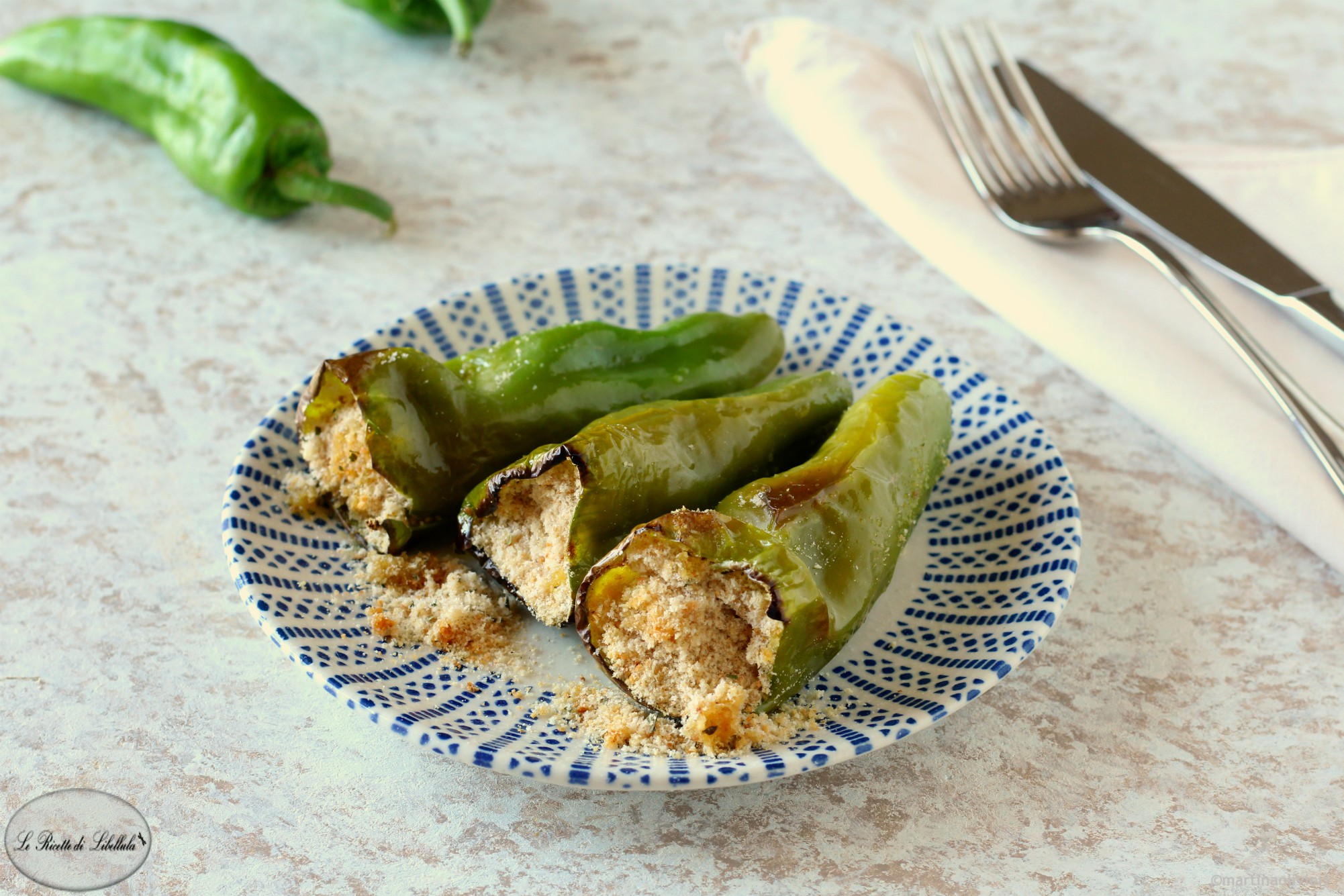 Gefüllte vegetarische Friggitelli