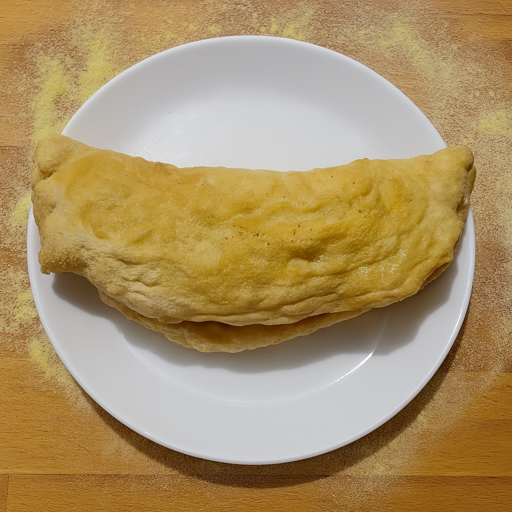 Geküsste Pizza in der Heißluftfritteuse