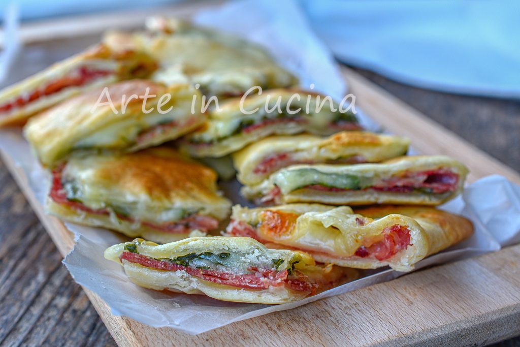 Häppchen mit Speck und Rucola in 5 Minuten für Feste und Buffet