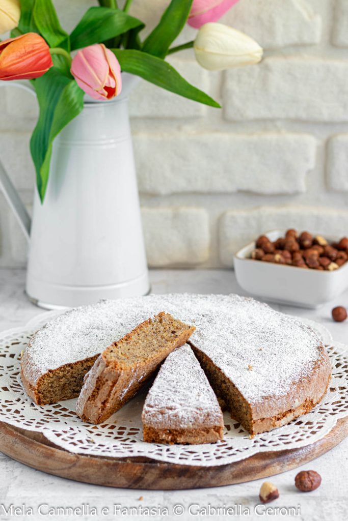 Haselnusstorte ohne Gluten