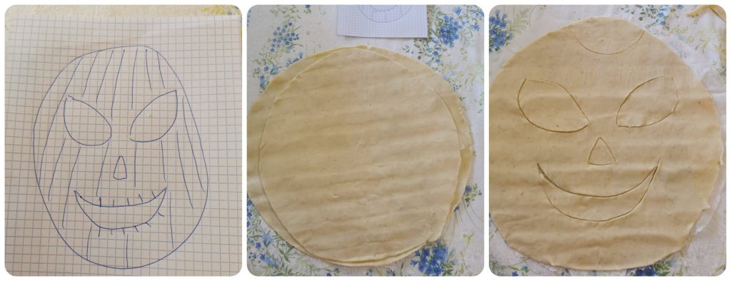 herzhafter Halloween-Kuchen