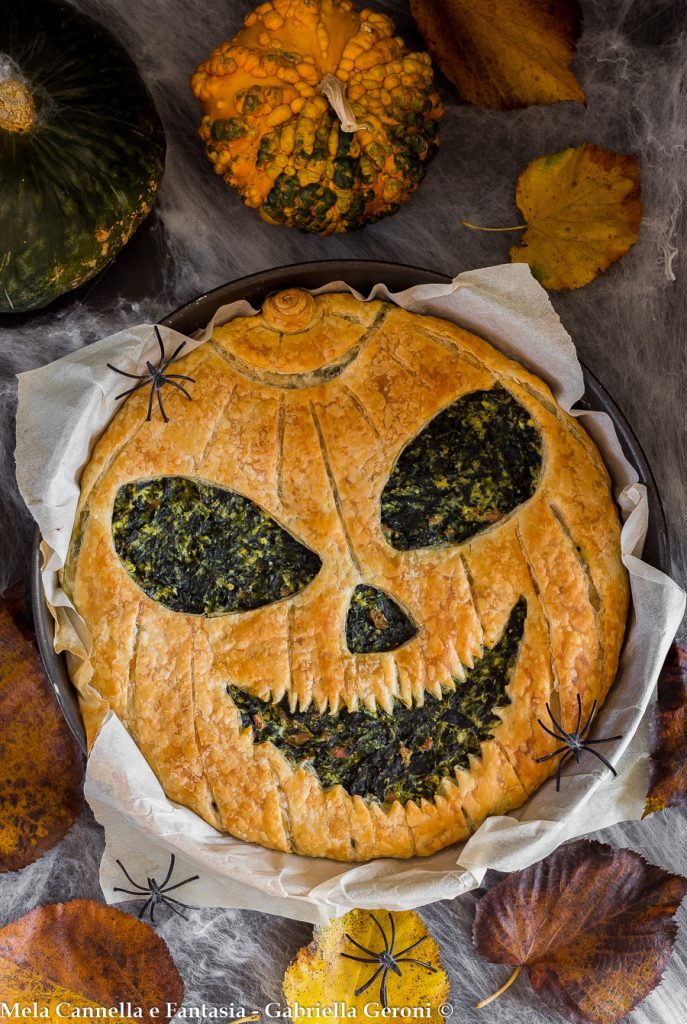 herzhafter Halloween-Kuchen