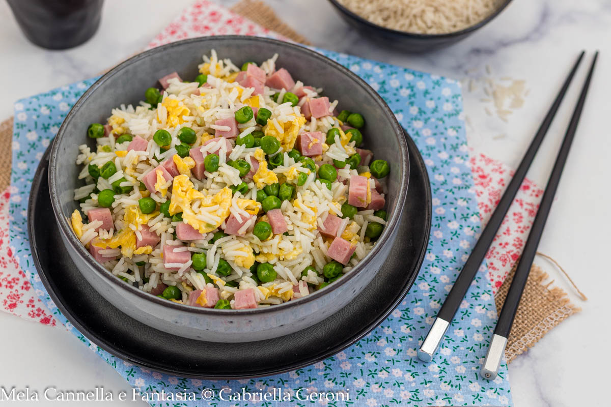Kantonesischer Reis einfaches und sehr leckeres Rezept