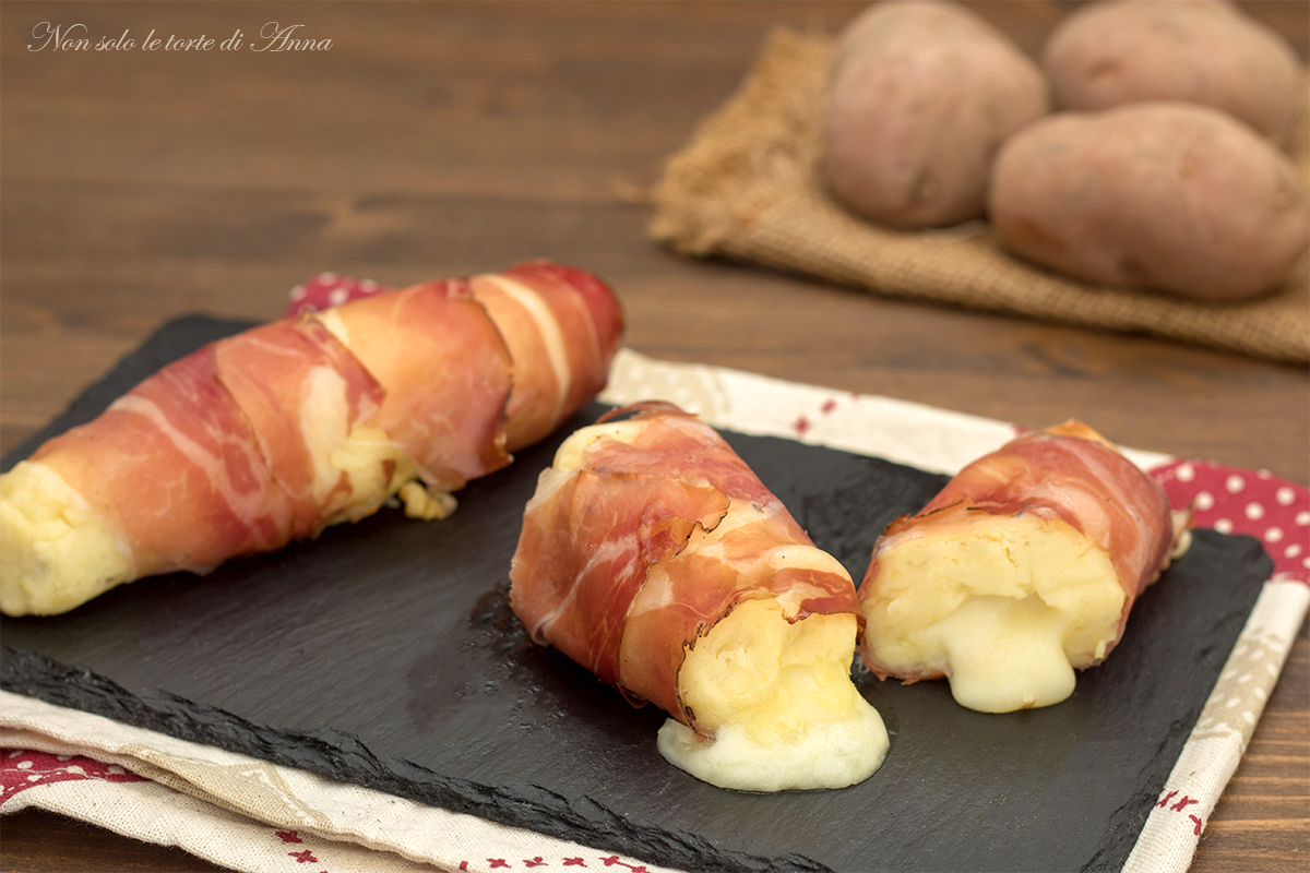 Kartoffelbomben mit Speck