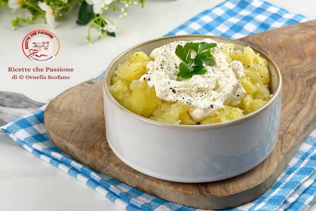 Rezept Kartoffelsalat mit saurer Sahne