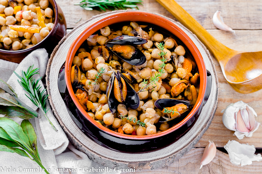 Kichererbsen- und Muschelsuppe einfaches und günstiges Rezept