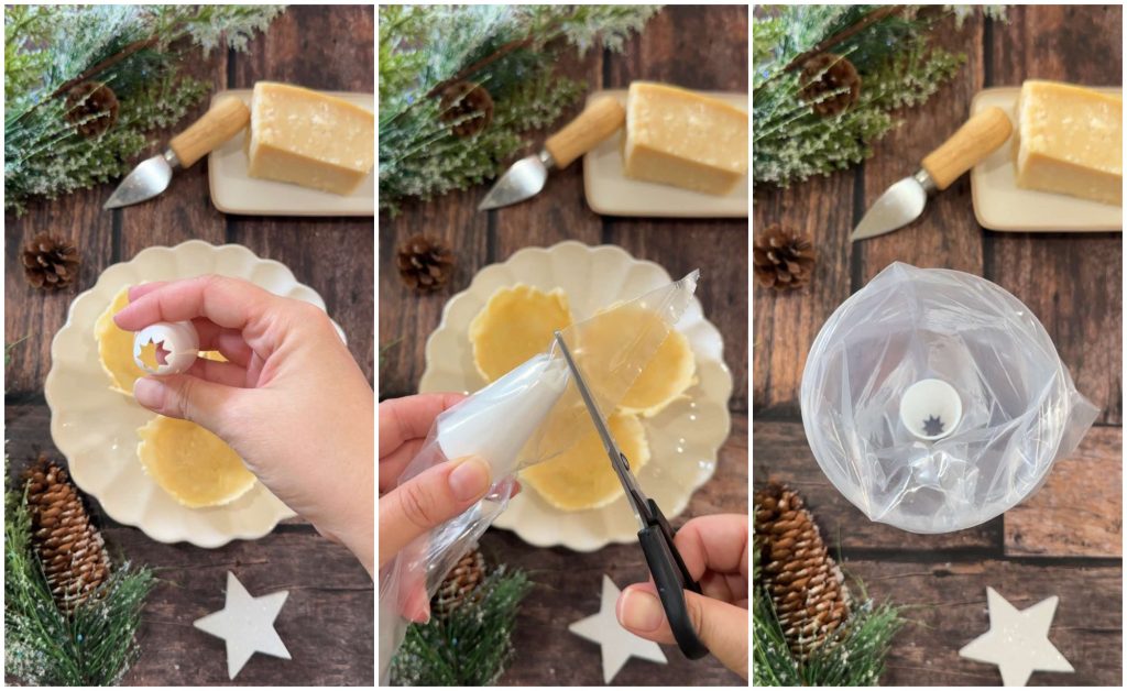 kleine grana padano körbchen