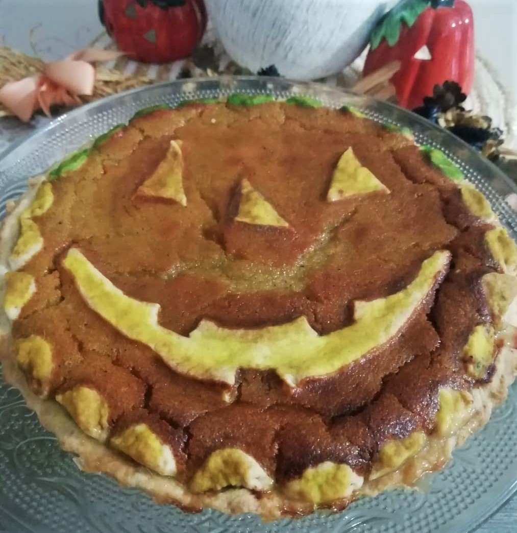 KÜRBISPIE süßer Kürbiskuchen