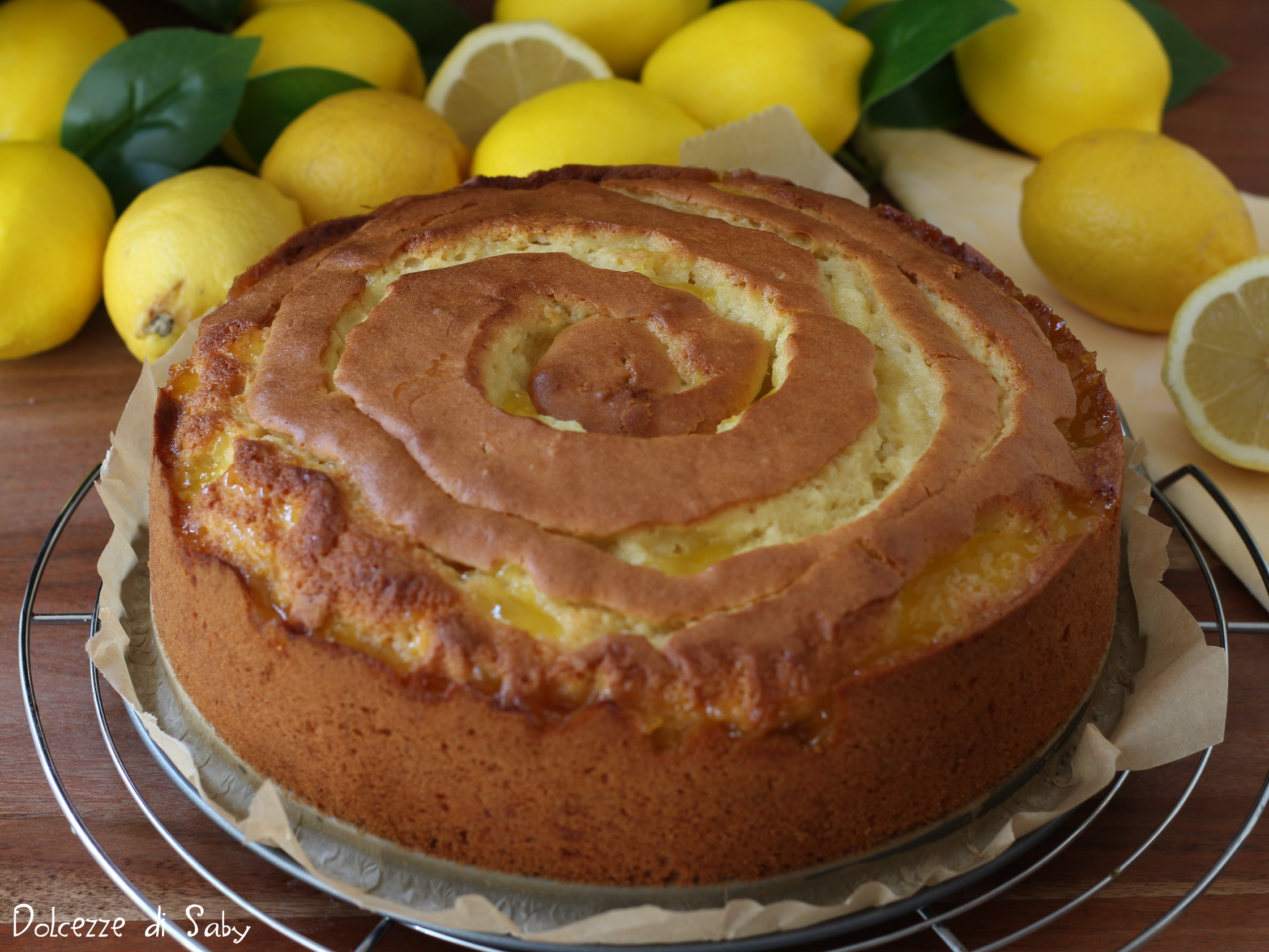 Lemon Curd Kuchen