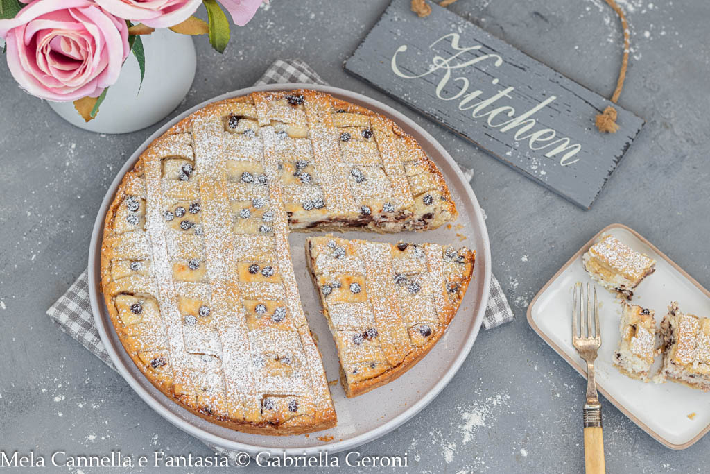 Mascarpone-Ricotta-Torte mit Rum und Schokoladenstückchen