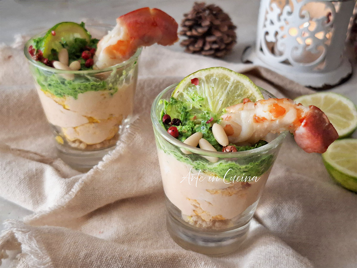 HERZHAFTER CHEESECAKE im GLAS einzeln serviert