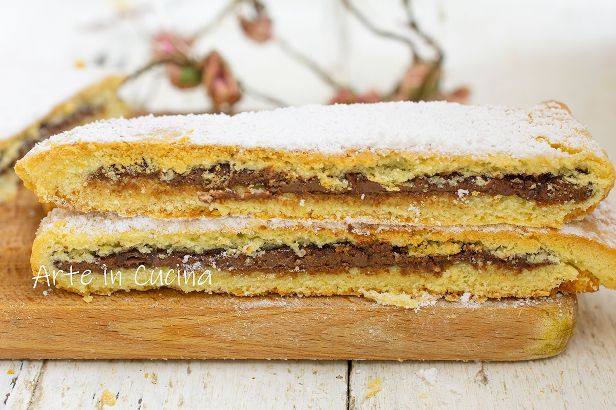 Nutella-Keks Torte Crostata