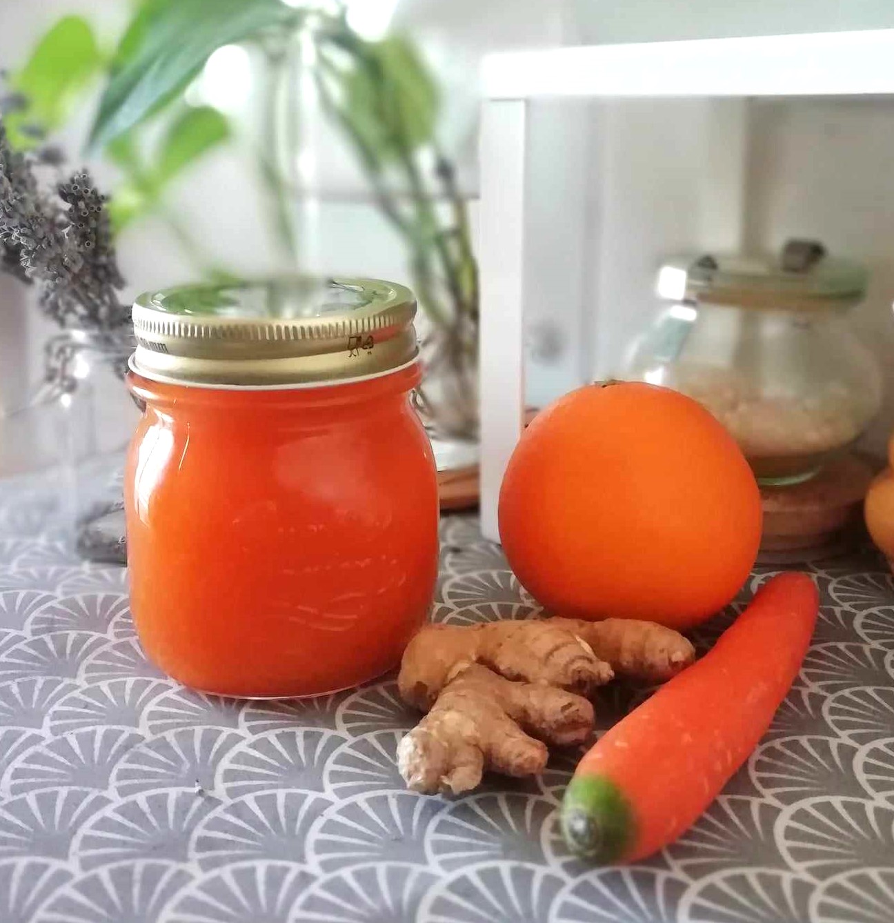 ORANGEN-KAROTTEN-INGWER-MARMELADE