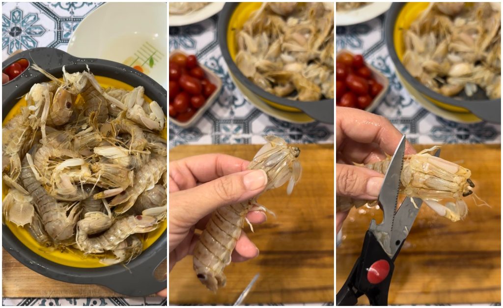 pasta mit Meereszikaden