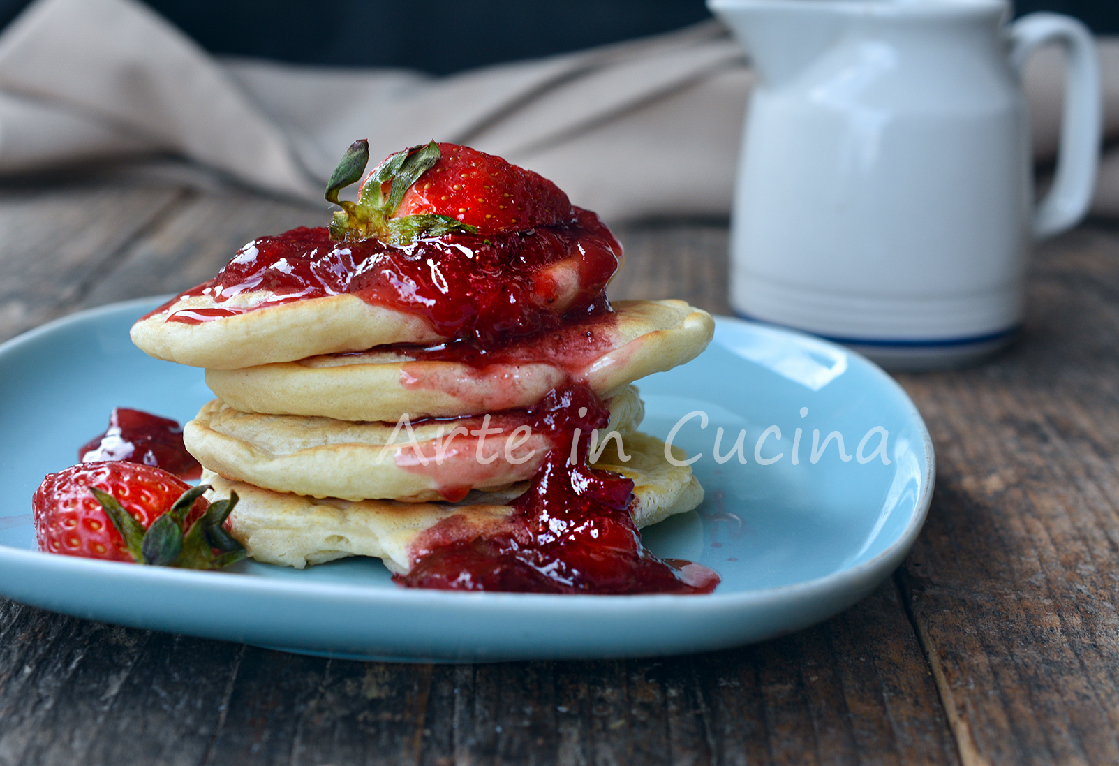 Pfannkuchen ohne Eier und Butter