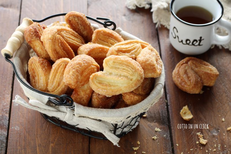 Blätterteig-Fächer in der Heißluftfritteuse
