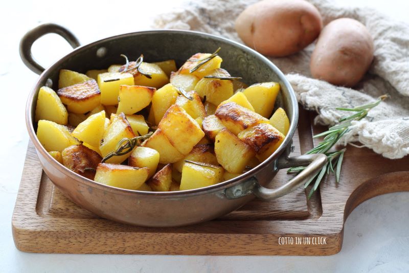 knusprige Bratkartoffeln schnell und super lecker