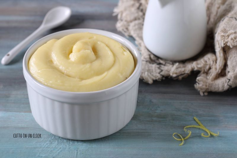 Konditorcreme mit Zitronenaroma