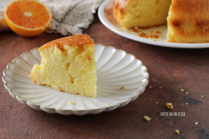 Orangenkuchen ohne Eier und ohne Butter