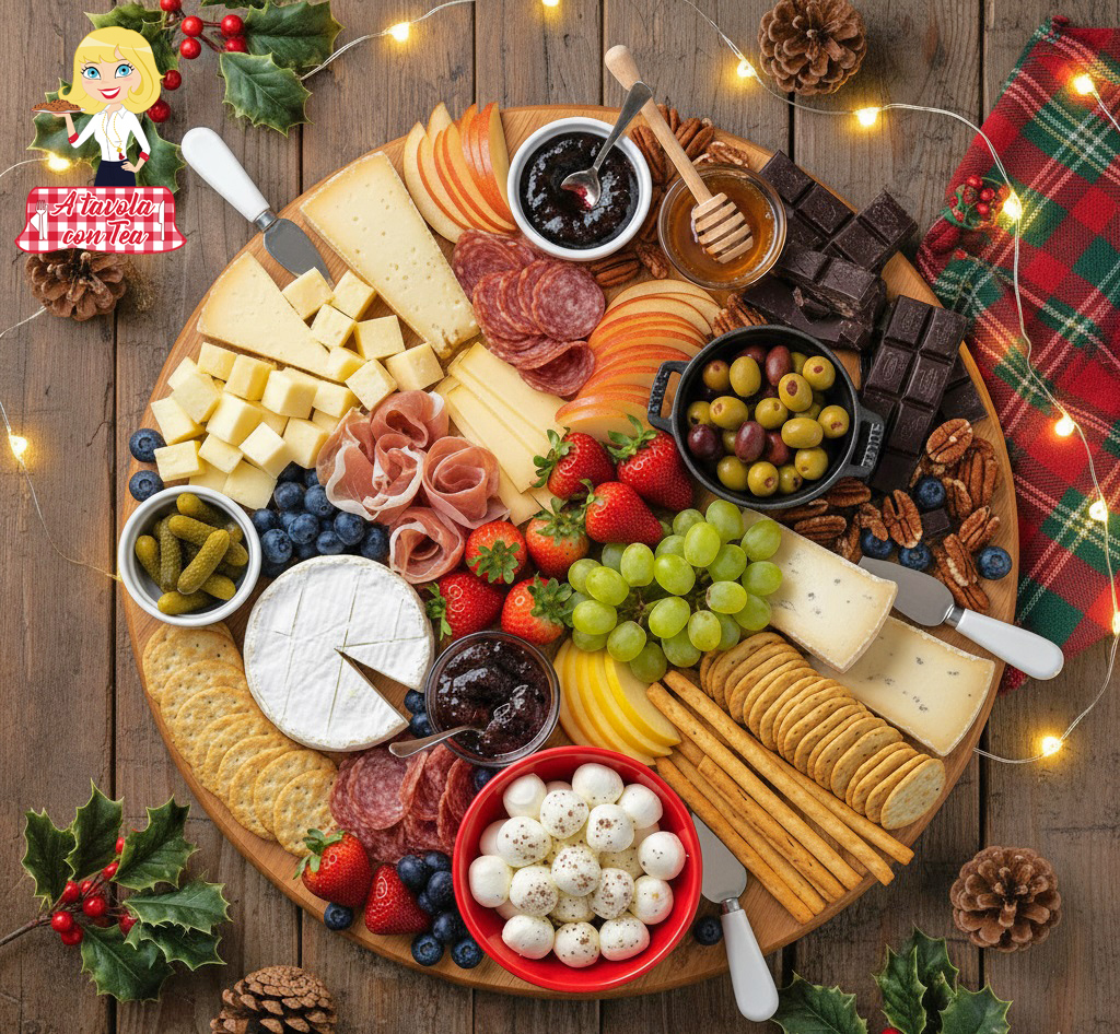 WIE MAN EINE PLATTE MIT AUFSCHNITT UND KÄSE ZUBEREITET