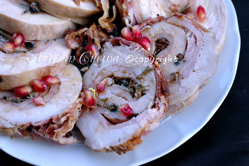 Putenroulade aus dem Ofen