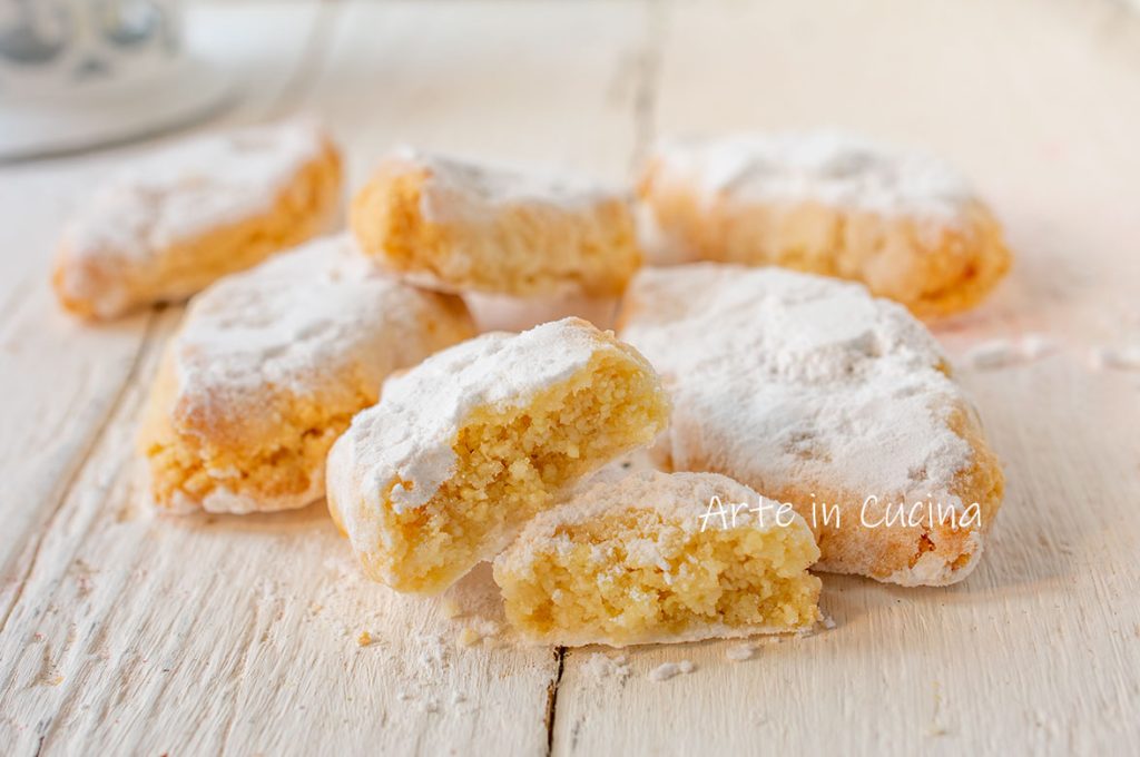 Ricciarelli aus Siena Mandelkekse