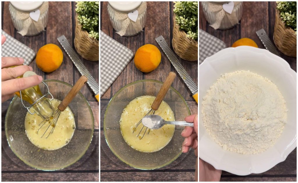 Ricottakuchen mit kandierten Früchten und Schokolade