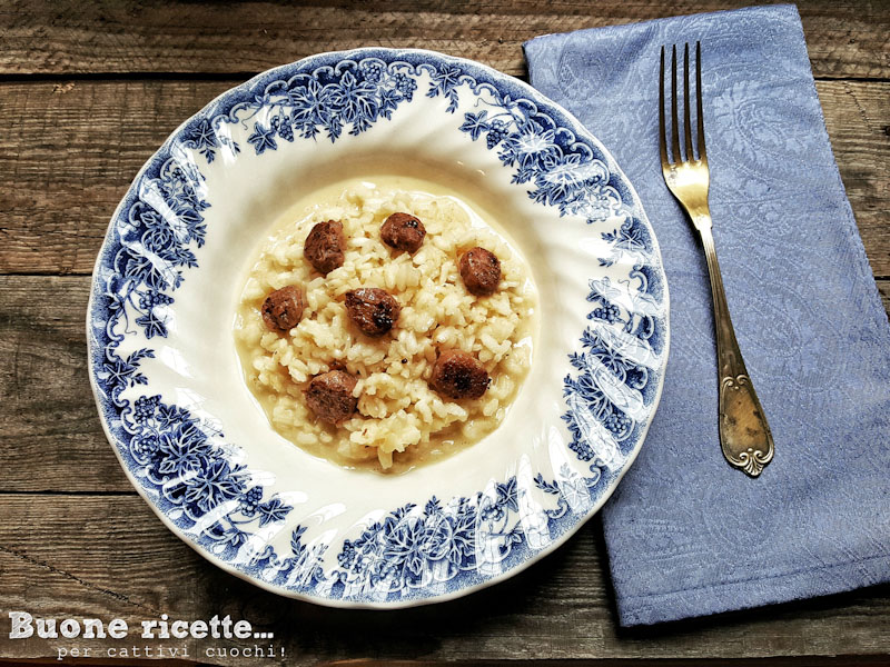 Risotto mit Wurst
