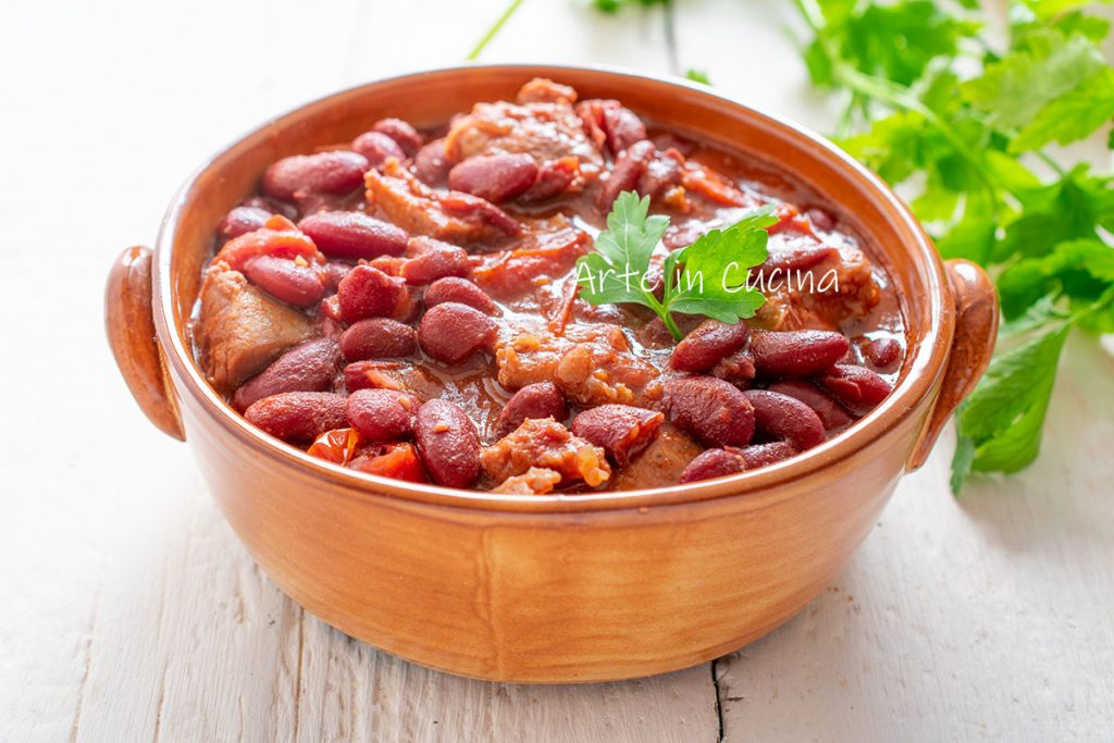 Rote Bohnen mit Thunfisch