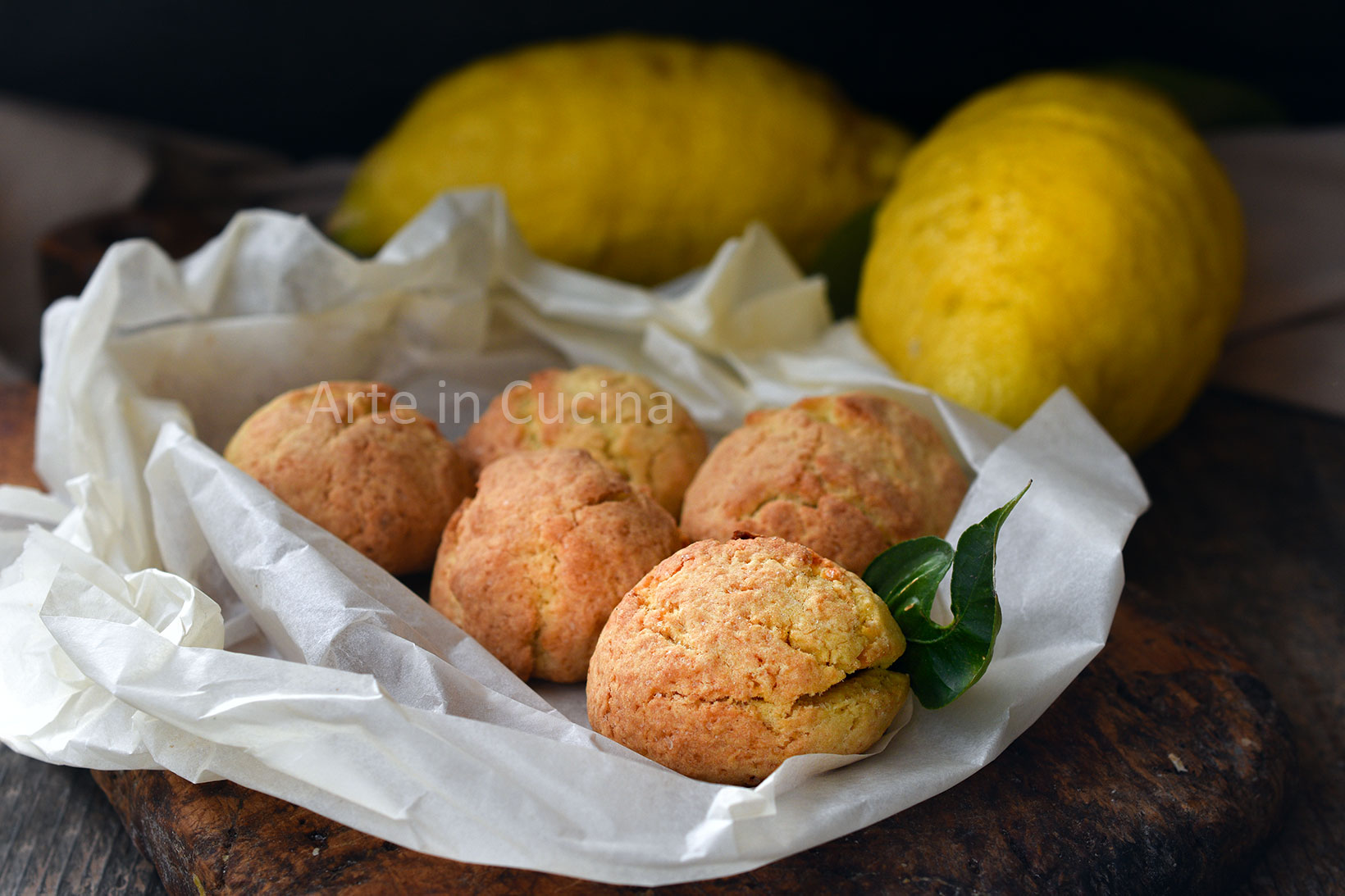 San Biagio Brötchen aus Procida mit Zitrone