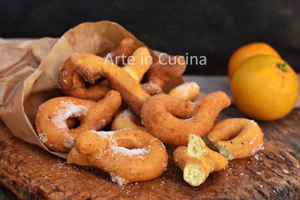 Schnelle Graffette mit Orangen