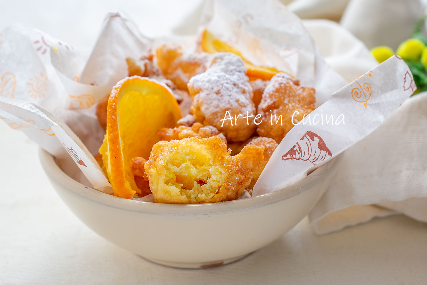 Schnelle Orangenpfannkuchen